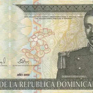 Jusqu’à Épuisement Des Stocks Billet République dominicaine 10 Pesos de Oro - Matias R. Mella - 2000 - Série AF - P.159