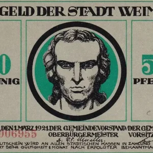 Billet Allemagne 50 Pfennig - Weimar - Notgeld - 1921 Quantité Limitée