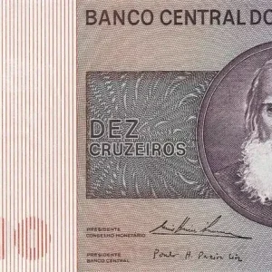 Authentique Billet Brésil 10 Cruzeiros - Dom Pedro II - ND (1970) - P.193b
