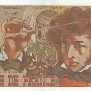 Exclusif Billet France 10 Francs Berlioz - 06-02-1975 - Série V.134