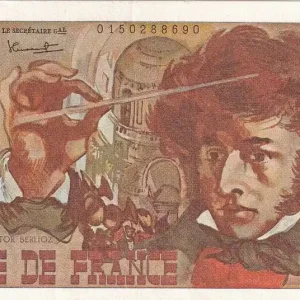 Billet France 10 Francs - Berlioz - 06-06-1974 - Série C.61 - F.63.05 Commander Vite