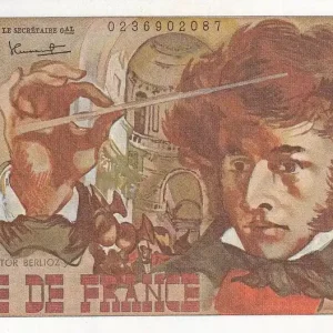 Billet France 10 Francs - Berlioz - 03-10-1974 - Série U.95 - F.63.07a Vente Flash