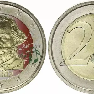 Petit Prix Italie 2 Euros - Verdi - Colorisée - 2013
