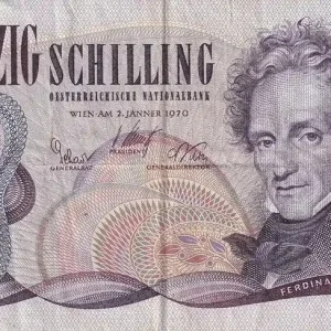 Expédié Aujourd’hui Billet Autriche 50 Schilling - Ferdinand Raimund - 1970 - Série E - P.144