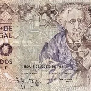 Achat Immédiat Billet Portugal 1000 Escudos - Teofilo Braga - 1983- Série MK - P.181a