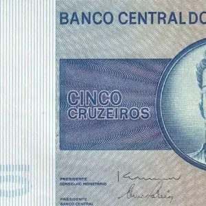 Nouvel Arrivage Billet Brésil 5 Cruzeiros - Dom Pedro I - ND (1973) - Série B - P.192b