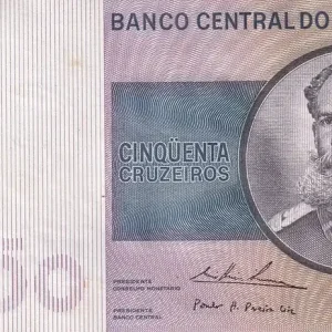 Billet Brésil 50 Cruzeiros - Deodoro Da Fonseca - ND (1974) - Série A - P.194b Promotion