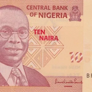 Billet Nigeria 10 Naira - Alvan Nikoku - Polymère - 2014 - Série BF - P.39e Acheter Direct