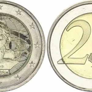 Italie 2 Euros - Galilée - Colorisée - 2014 Offre Exclusive