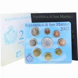 Exclusif Saint-Marin Coffret BU euro 2003
