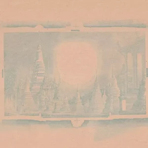 Livraison Mondiale Billet Cambodge 50 Riels - Epreuve uniface Bleu du verso