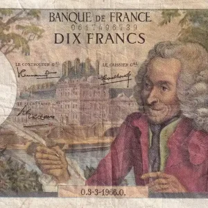 Promotion Saisonnière Billet France 10 Francs - Voltaire - 03-03-1966 - Série W.247 - F.62.21