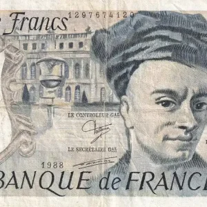 Billet France 50 Francs - Quentin de la Tour - 1988 - Série X.52 - F.67.14 Usine Directe