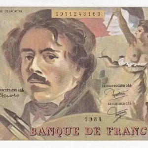 Billet France 100 Francs - Delacroix - 1984 - Série W.79 - F.69.08a Offre Du Jour