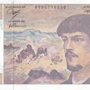 Livraison Gratuite Billet France 20 Francs - Debussy - 1990 - Série A.031 - F.66BIS.01A31