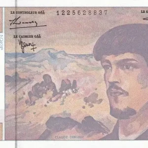Prix Promo Billet France 20 Francs - Debussy - 1997 - Série A.050 - F.66TER.02A50
