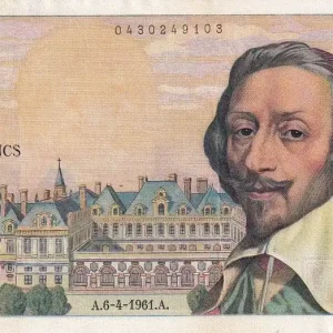 Billet France 10 NF - Richelieu - 06-04-1961 - Série C.173 - F.57.15 Nouveauté