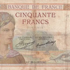 Satisfait Ou Remboursé Billet France 50 Francs - Cérès - 28-02-1935 - Série X.867 - F.17.05