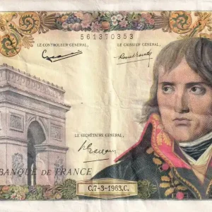 Prix Choc Billet France 100 NF - Bonaparte - 07-03-1963 - Série O.225 - F.59.20