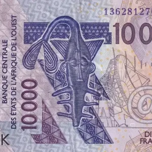 Premium Billet BCEAO 10000 Francs - Masque - Oiseaux - 2013 - Lettre K (Sénégal) - P.718Km