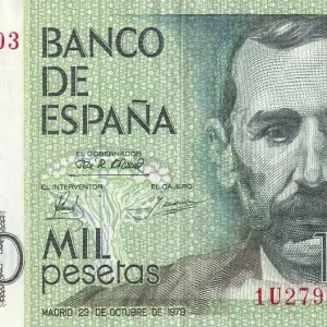 Offre Exclusive Billet Espagne 1000 Pesetas - Benito Perez Galdos- 1979 -P.158