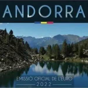 Promotion Andorre Coffret BU Andorra 2022 -8 pièces