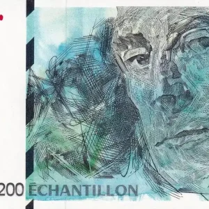 Nouveauté Billet France 200 Francs - Ravel - Type Eiffel - Echantillon - 1995