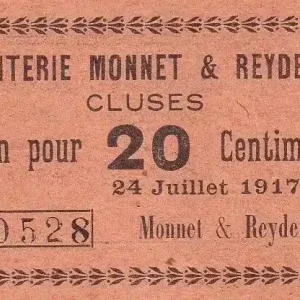 Affaire À Saisir Billet France 20 Centimes - Laiterie Monnet & Reydet - Cluses - 1917 - P.74-23