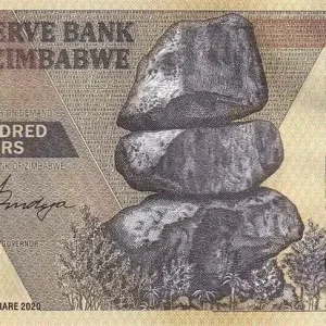Super Prix Billet Zimbabwe 100 Dollars - Chiremba - Arbre, ruines - 2020 (2021) - Série ZZ - Remplacement - P.NEW