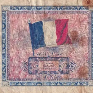 Promotion Saisonnière Billet France 2 Francs - Drapeau - 1944 - Série 2 - VF.16.02