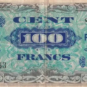 Vente Directe Billet France 100 Francs - Impr. américaine (France) - 1945 - Série 3 - VF.25.03