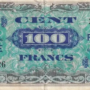 Billet France 100 Francs - Impr. américaine (France) - 1945 - Série 4 - VF.25.04 Retour Gratuit