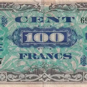 Billet France 100 Francs - Impr. américaine (France) - 1945 - Série 6 - VF.25.06 Commande En Gros
