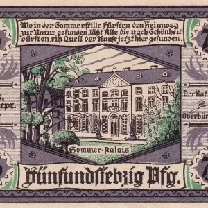 En Vogue Billet Allemagne 75 Pfennig - Greiz - Notgeld - 1921