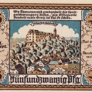 Billet Allemagne 25 Pfennig - Greiz - Notgeld - 1921 Expédié Aujourd’hui