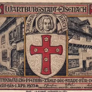 Billet Allemagne 25 Pfennig -Eisenach - Notgeld - 1922 Produit De Marque