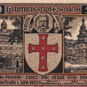 Prix Choc Billet Allemagne 50 Pfennig -Eisenach - Notgeld - 1922