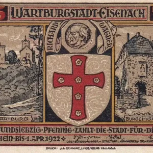 Billet Allemagne 75 Pfennig -Eisenach - Notgeld - 1922 Nouvel Arrivage