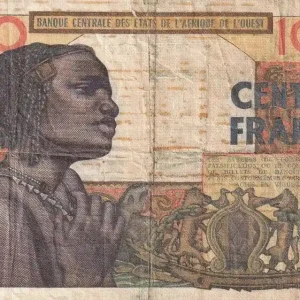 Seulement Aujourd’hui Billet BCEAO 100 Francs - Masque - ND (1959) - Série T.278 - P.2b