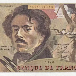 Billet France 100 Francs - Delacroix - 1978 - Série P.4 - F.69.01 Tendance