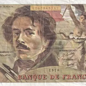 Billet France 100 Francs - Delacroix - 1978 - Série A.9 - F.69.01g Bon Plan