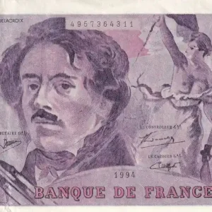 Achat Immédiat Billet France 100 Francs - Faux Delacroix - 1994 - Série A.12