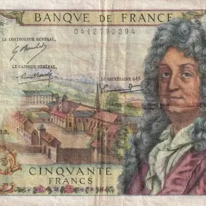 Expédition Rapide Billet France 50 Francs - Racine - 05-11-1970 - Série C.166 - F.64.17