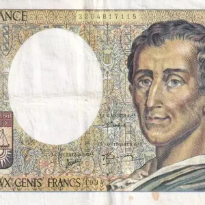 Billet France 200 Francs - Montesquieu - 1994 - Série E.161 - F.70/2.01 Livraison Mondiale