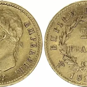 Vente Flash France 20 Francs - Napoléon I - Tête laurée - 1814 W Lille