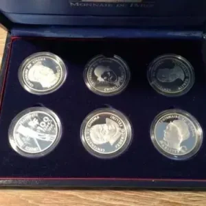 Affaire À Saisir France Coffret 6 x 100 Francs Centenaire du cinéma - 1995 - Argent - Sans certificat