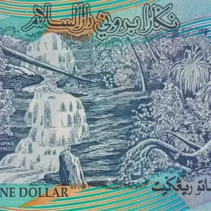 Billet Brunéi 1 Ringgit - Sultan J.A.H. Bolkiah - Polymer - 1996 - Série C.26 - P.22a Artisanat