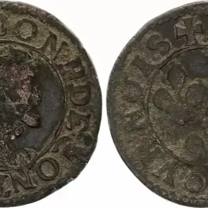 Nouvelle Collection France Double tournois - François de Bourbon-Conti - ND (1605-1614)