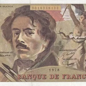 Premium Billet France 100 Francs - Delacroix - 1978 - Série R.1 - F.68.01
