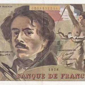 Petit Prix Billet France 100 Francs - Delacroix - 1978 - Série K.2 - F.68.02
